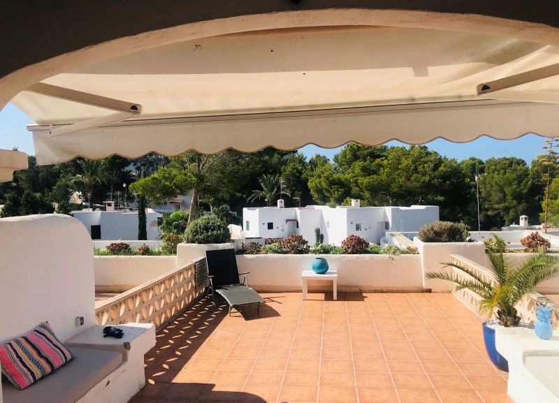 foto 6 Huurhuis van particulieren Cala Tarida appartement Balearen Ibiza Uitzicht vanaf het terras