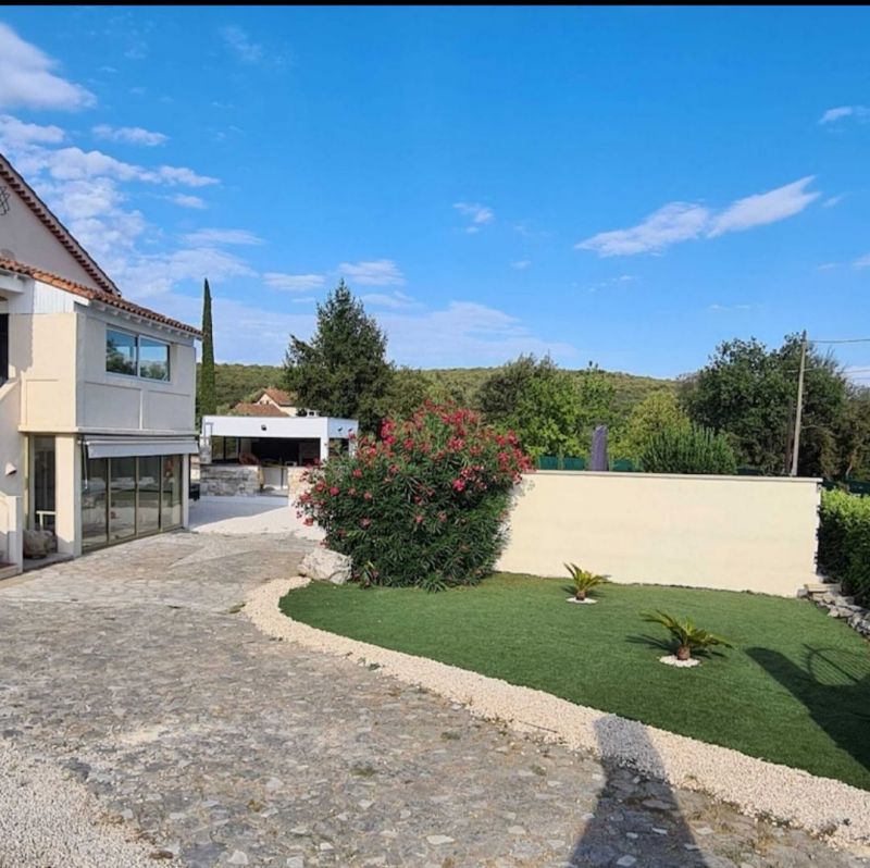 foto 6 Huurhuis van particulieren Saint-Martin-de-Valgalgues maison Languedoc-Roussillon Gard Ingang
