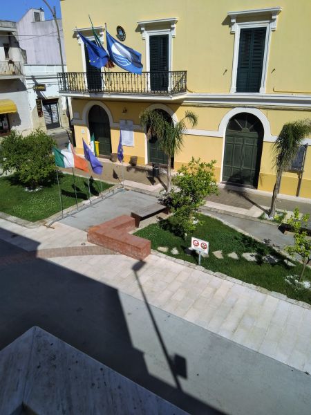 foto 16 Huurhuis van particulieren Pescoluse appartement Pouilles Lecce (provincie) Uitzicht vanaf het balkon