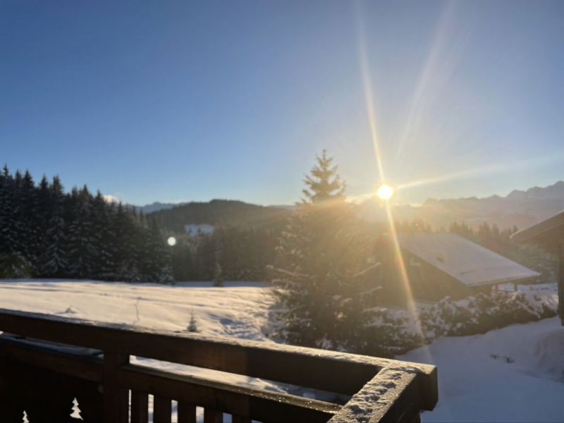 foto 10 Huurhuis van particulieren Praz de Lys Sommand appartement Rhne-Alpes Haute-Savoie Uitzicht vanaf het balkon