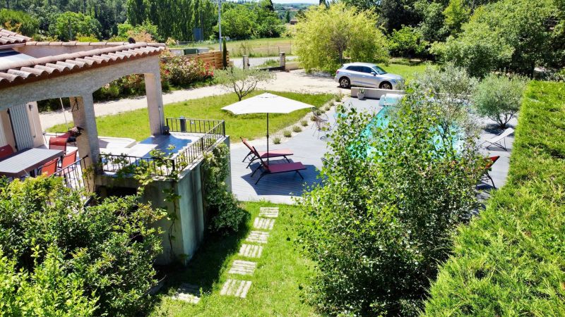 foto 1 Huurhuis van particulieren Barjac maison Languedoc-Roussillon Gard Het aanzicht van de woning