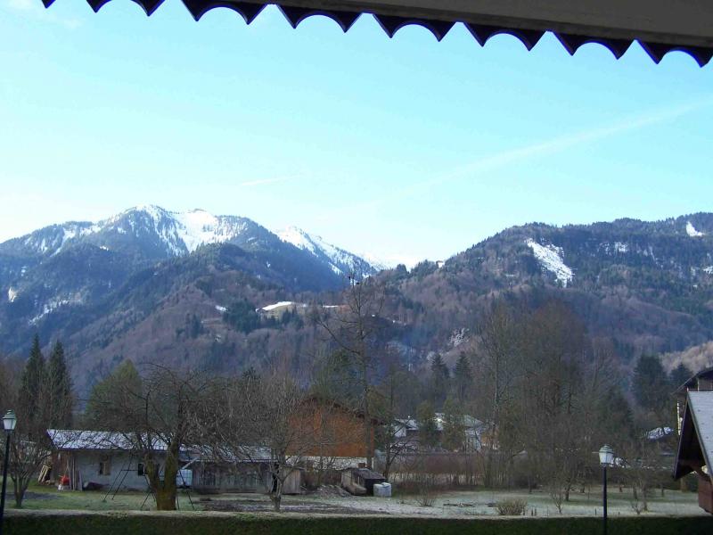 foto 11 Huurhuis van particulieren Samons studio Rhne-Alpes Haute-Savoie Uitzicht vanaf het balkon