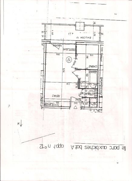 foto 16 Huurhuis van particulieren Samons studio Rhne-Alpes Haute-Savoie Plattegrond van de woning