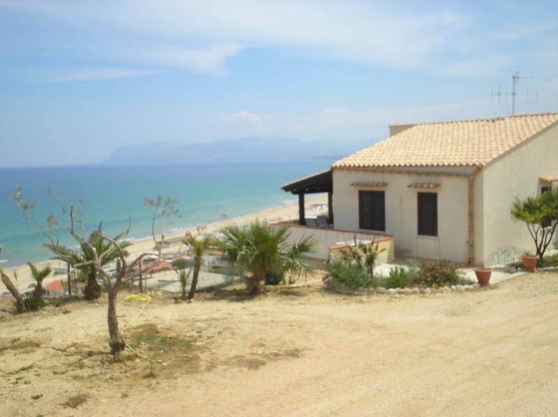 foto 17 Huurhuis van particulieren Castellammare del Golfo appartement Sicili Trapani (provincie) Uitzicht vanaf het terras