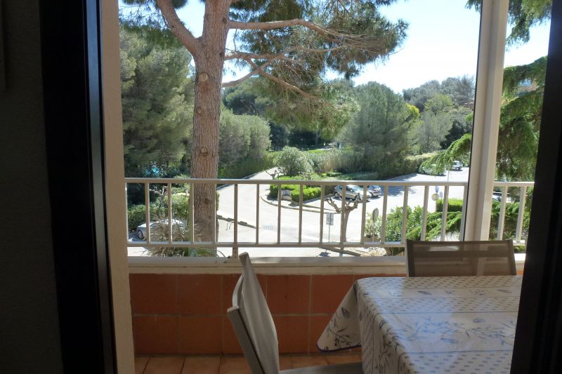 foto 12 Huurhuis van particulieren Six Fours Les Plages (strand) appartement Provence-Alpes-Cte d'Azur Var Uitzicht vanaf het balkon