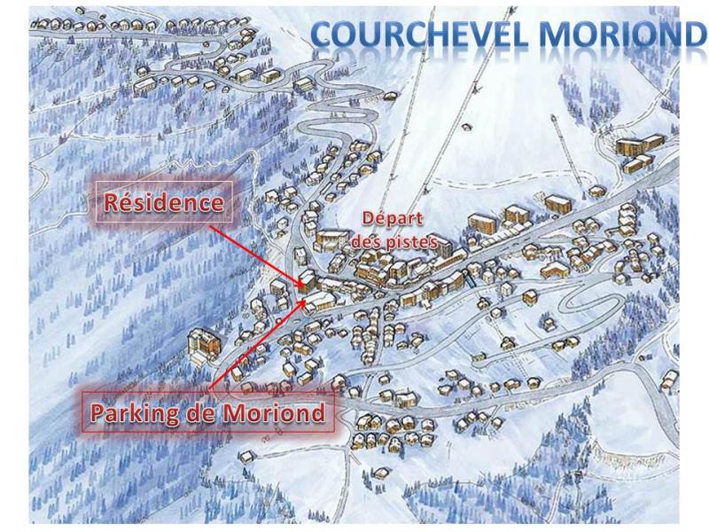 foto 19 Huurhuis van particulieren Courchevel appartement Rhne-Alpes Savoie Plattegrond van de woning