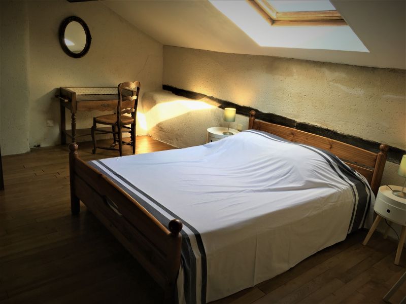 foto 5 Huurhuis van particulieren Monpazier studio Aquitaine Dordogne slaapkamer