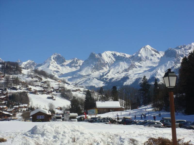 foto 9 Huurhuis van particulieren Le Grand Bornand appartement Rhne-Alpes Haute-Savoie Uitzicht vanaf het terras