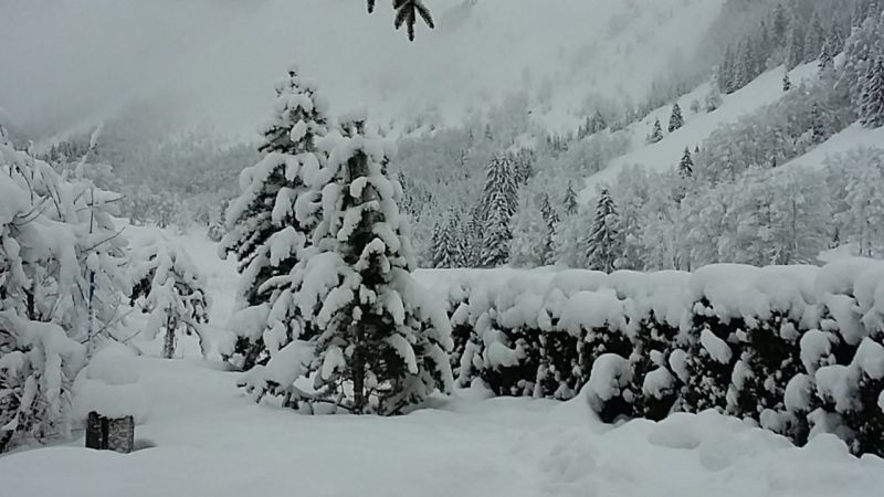 foto 3 Huurhuis van particulieren Le Grand Bornand appartement Rhne-Alpes Haute-Savoie Uitzicht vanaf het terras