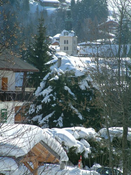 foto 10 Huurhuis van particulieren Megve appartement Rhne-Alpes Haute-Savoie Uitzicht vanaf het balkon