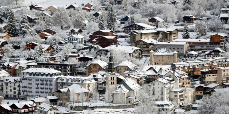 foto 19 Huurhuis van particulieren Saint Gervais Mont-Blanc appartement Rhne-Alpes Haute-Savoie Uitzicht vanaf het balkon