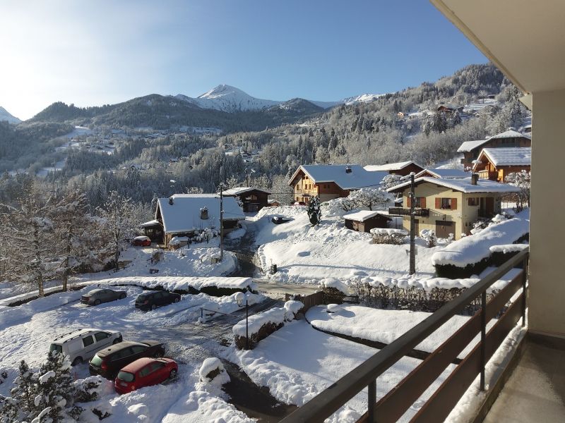 foto 1 Huurhuis van particulieren Saint Gervais Mont-Blanc appartement Rhne-Alpes Haute-Savoie Uitzicht vanaf het terras