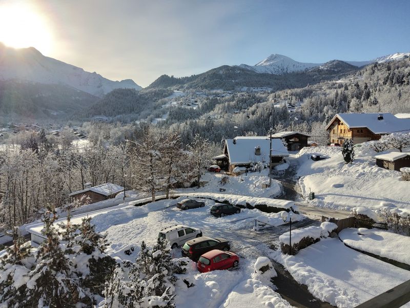 foto 0 Huurhuis van particulieren Saint Gervais Mont-Blanc appartement Rhne-Alpes Haute-Savoie Uitzicht vanaf het terras