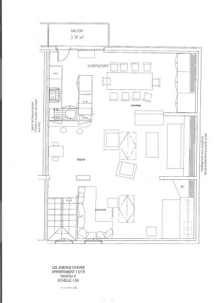 foto 17 Huurhuis van particulieren Valmorel appartement Rhne-Alpes Savoie Plattegrond van de woning