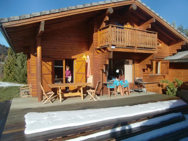 foto 13 Huurhuis van particulieren Megve chalet Rhne-Alpes Haute-Savoie Terras