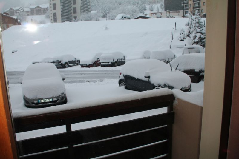 foto 19 Huurhuis van particulieren Les Menuires studio Rhne-Alpes Savoie Uitzicht vanaf het balkon