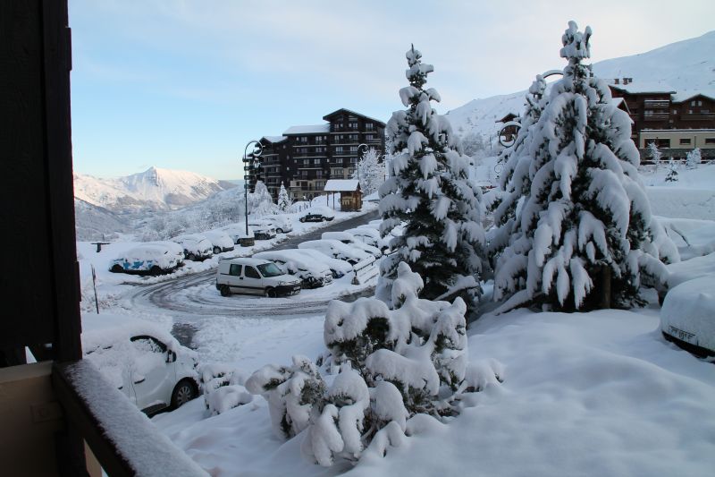 foto 20 Huurhuis van particulieren Les Menuires studio Rhne-Alpes Savoie Uitzicht vanaf het balkon