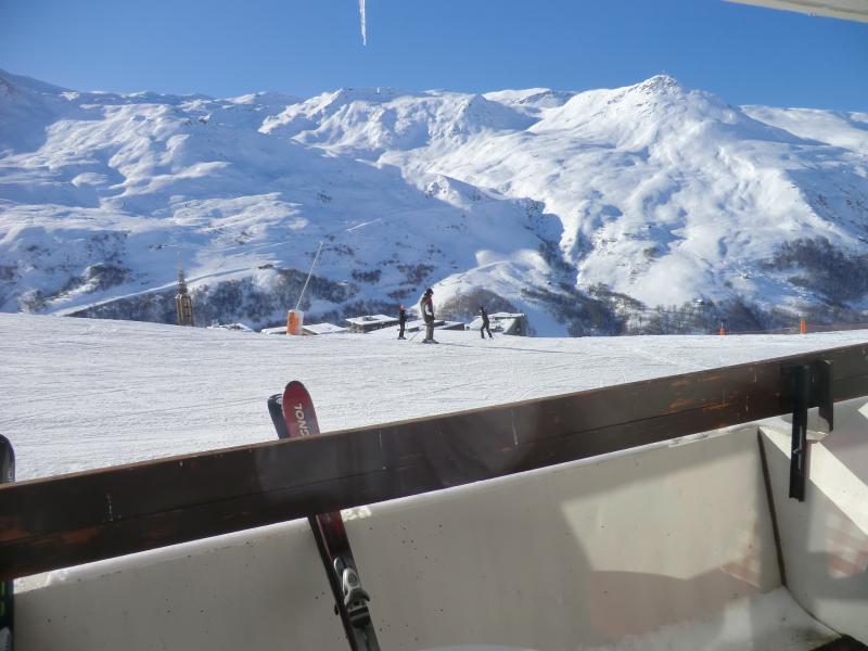 foto 10 Huurhuis van particulieren Les Menuires studio Rhne-Alpes Savoie Uitzicht vanaf het balkon