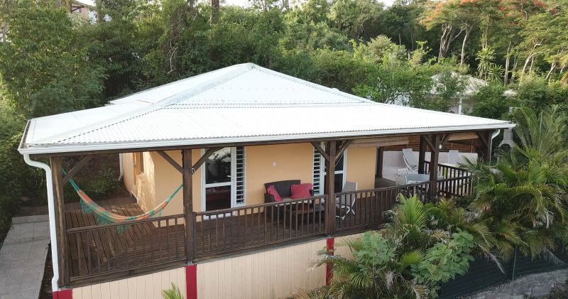 foto 1 Huurhuis van particulieren Vieux-habitants gite Basse Terre  Het aanzicht van de woning