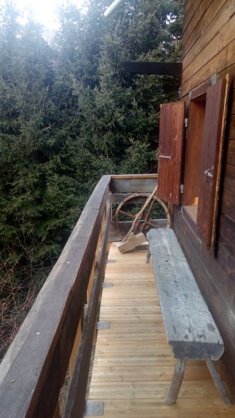 foto 15 Huurhuis van particulieren Les Contamines Montjoie chalet Rhne-Alpes Haute-Savoie Uitzicht vanaf het balkon