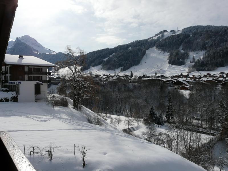 foto 2 Huurhuis van particulieren Morzine appartement Rhne-Alpes Haute-Savoie Uitzicht vanaf het balkon