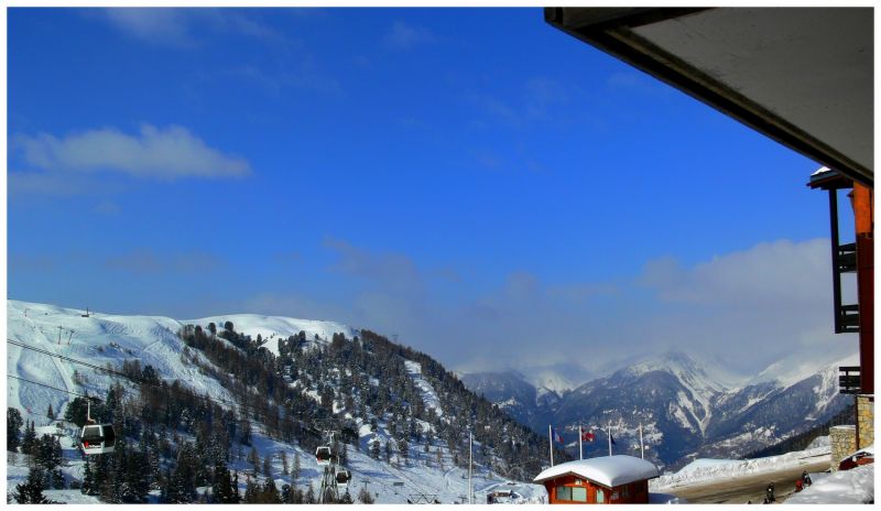 foto 10 Huurhuis van particulieren La Plagne studio Rhne-Alpes Savoie Uitzicht vanaf het balkon