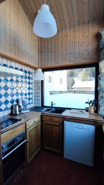 foto 7 Huurhuis van particulieren La Plagne chalet Rhne-Alpes Savoie Gesloten keuken