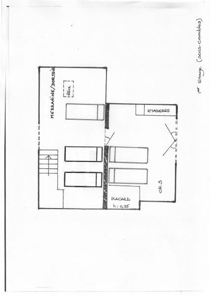 foto 20 Huurhuis van particulieren La Plagne chalet Rhne-Alpes Savoie Plattegrond van de woning