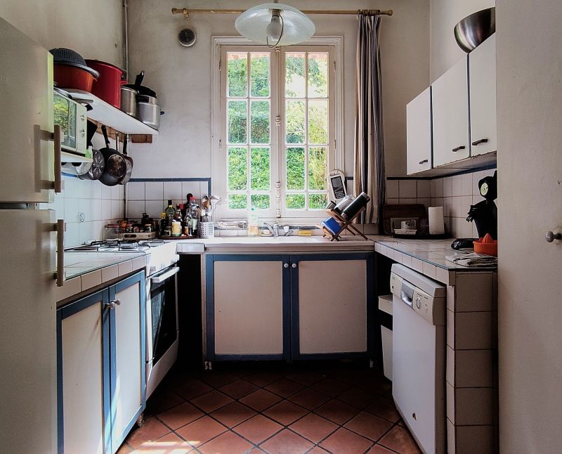 foto 12 Huurhuis van particulieren Etretat villa Haute-Normandie Seine-Maritime Gesloten keuken
