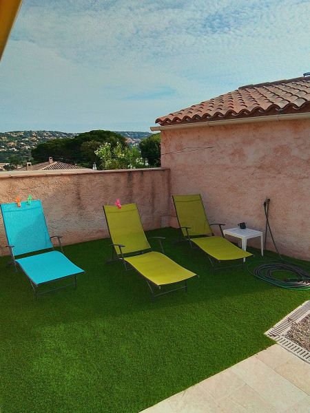 foto 5 Huurhuis van particulieren Sainte Maxime maison Provence-Alpes-Cte d'Azur Var Uitzicht vanaf het terras