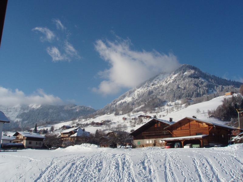 foto 1 Huurhuis van particulieren Praz sur Arly appartement Rhne-Alpes Haute-Savoie Uitzicht vanaf het balkon