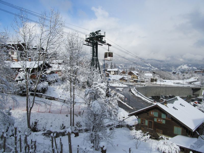foto 10 Huurhuis van particulieren Saint Gervais Mont-Blanc studio Rhne-Alpes Haute-Savoie Uitzicht vanaf het balkon