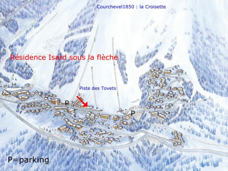 foto 4 Huurhuis van particulieren Courchevel appartement Rhne-Alpes Savoie Kaart