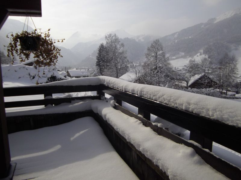 foto 15 Huurhuis van particulieren Les Contamines Montjoie chalet Rhne-Alpes Haute-Savoie Uitzicht vanaf het terras