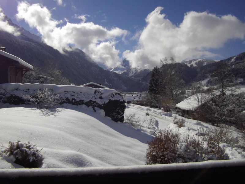 foto 16 Huurhuis van particulieren Les Contamines Montjoie chalet Rhne-Alpes Haute-Savoie Uitzicht vanaf het terras