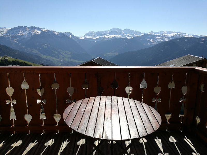 foto 7 Huurhuis van particulieren Les Saisies appartement Rhne-Alpes Savoie Uitzicht vanaf het balkon