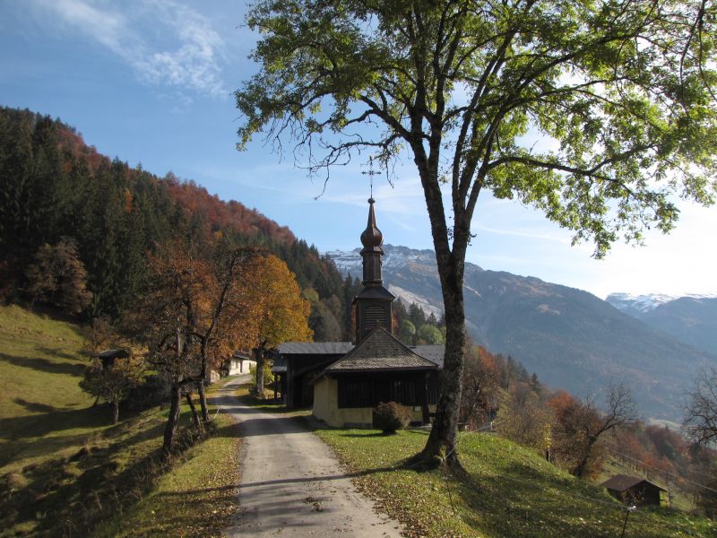 foto 7 Huurhuis van particulieren Samons appartement Rhne-Alpes Haute-Savoie Zicht op de omgeving