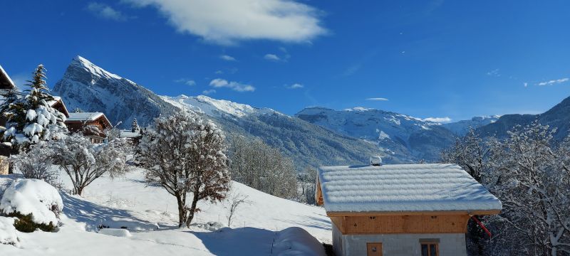 foto 4 Huurhuis van particulieren Samons appartement Rhne-Alpes Haute-Savoie Uitzicht vanaf het terras