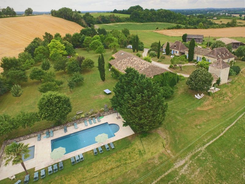 foto 4 Huurhuis van particulieren Monpazier gite Aquitaine Dordogne Het aanzicht van de woning