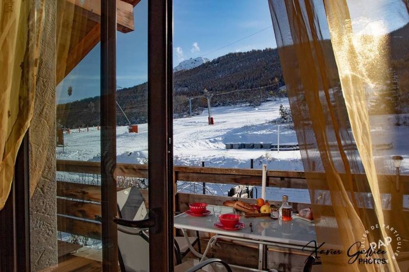 foto 0 Huurhuis van particulieren Serre Chevalier appartement Provence-Alpes-Cte d'Azur Hautes-Alpes Uitzicht vanaf het balkon