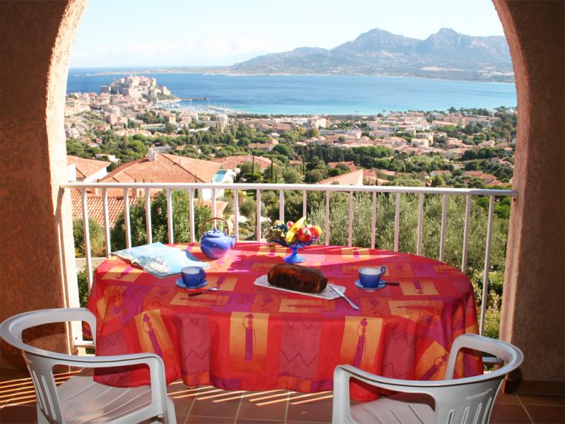 foto 0 Huurhuis van particulieren Calvi appartement Corsica Haute-Corse Uitzicht vanaf het terras