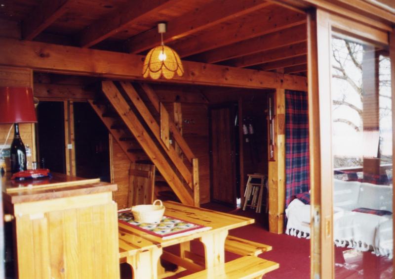 foto 10 Huurhuis van particulieren Besse - Super Besse chalet Auvergne Puy-de-Dme Uitzicht vanaf het balkon