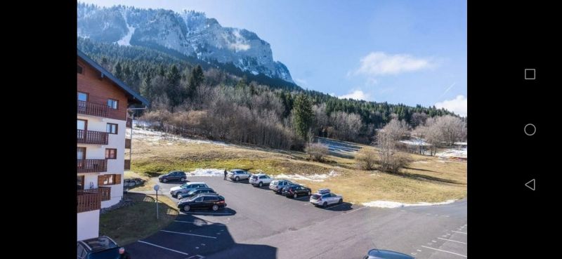 foto 9 Huurhuis van particulieren Thollon Les Mmises appartement Rhne-Alpes Haute-Savoie Uitzicht vanaf het balkon