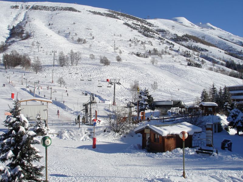 foto 0 Huurhuis van particulieren Les 2 Alpes appartement Rhne-Alpes Isre Uitzicht vanaf het balkon