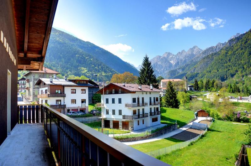 foto 2 Huurhuis van particulieren Cortina d'Ampezzo appartement Veneti Belluno (provincie) Uitzicht vanaf het terras