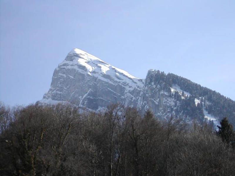 foto 13 Huurhuis van particulieren Samons studio Rhne-Alpes Haute-Savoie Uitzicht vanaf het balkon