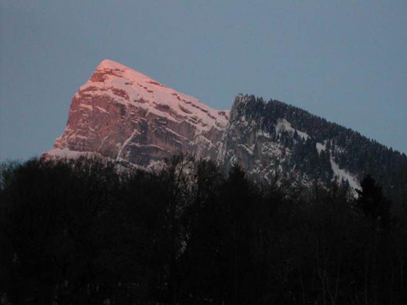 foto 14 Huurhuis van particulieren Samons studio Rhne-Alpes Haute-Savoie Uitzicht vanaf het balkon