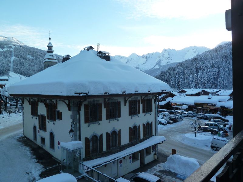 foto 11 Huurhuis van particulieren Le Grand Bornand studio Rhne-Alpes Haute-Savoie Uitzicht vanaf het balkon