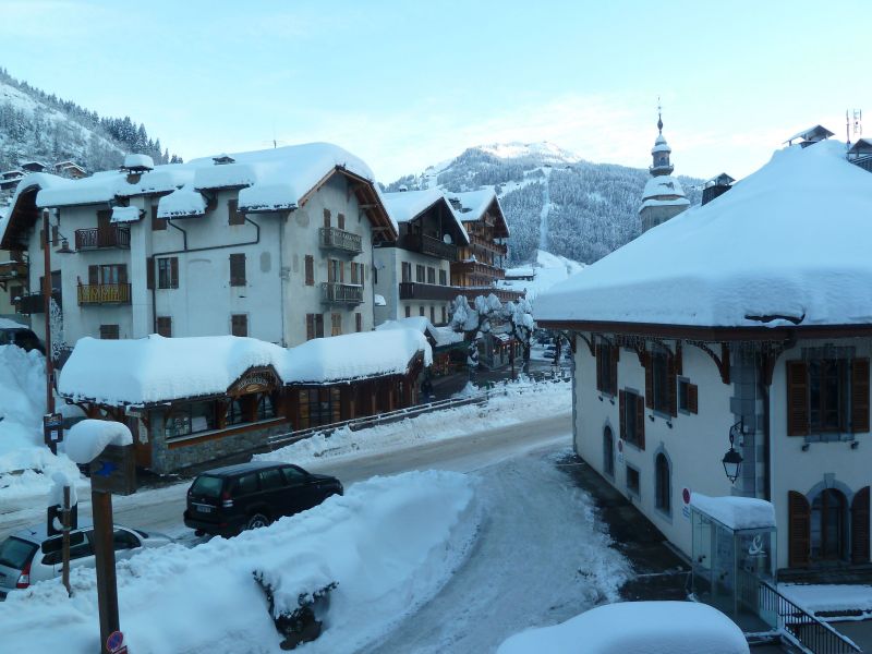 foto 12 Huurhuis van particulieren Le Grand Bornand studio Rhne-Alpes Haute-Savoie Uitzicht vanaf het balkon