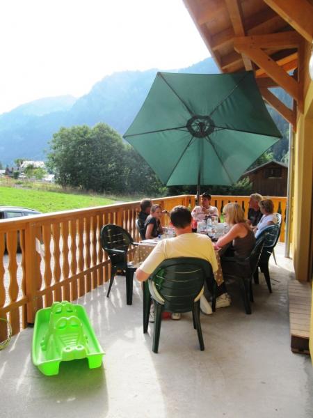 foto 3 Huurhuis van particulieren Chtel chalet Rhne-Alpes Haute-Savoie Uitzicht vanaf het terras